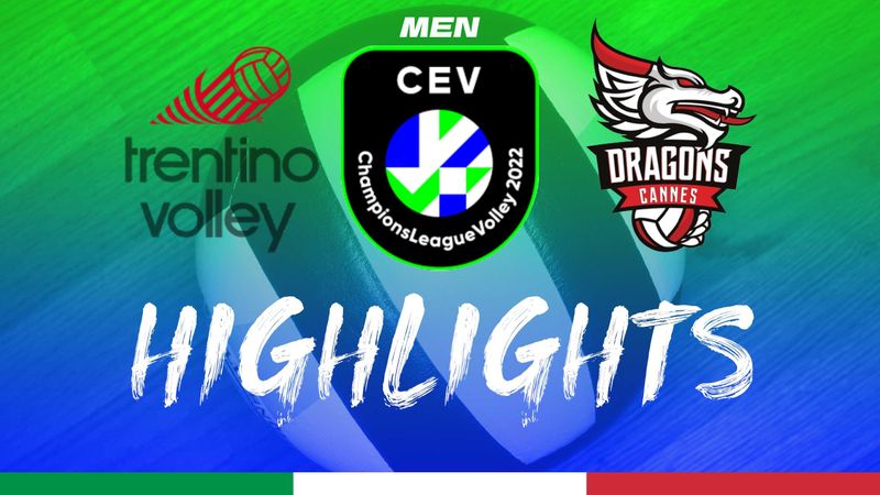 Highlights: Trentino-Cannes 3-0