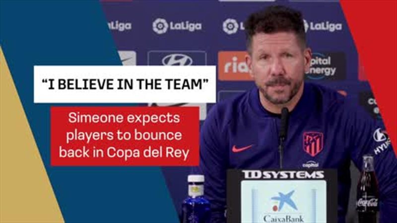 "I believe in the team can bounce back" - Simeone