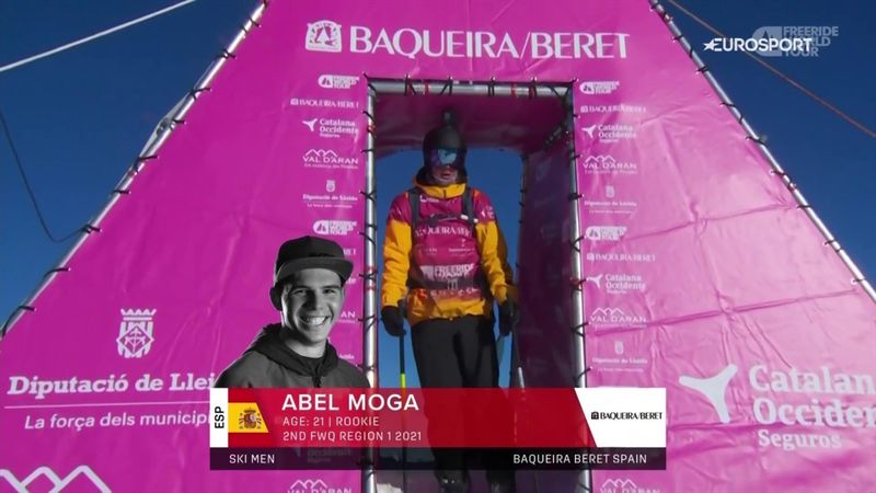 FreeRide WT | Rookie Abel Moga naar tweede plaats met machtige sprong in Baqueira Beret