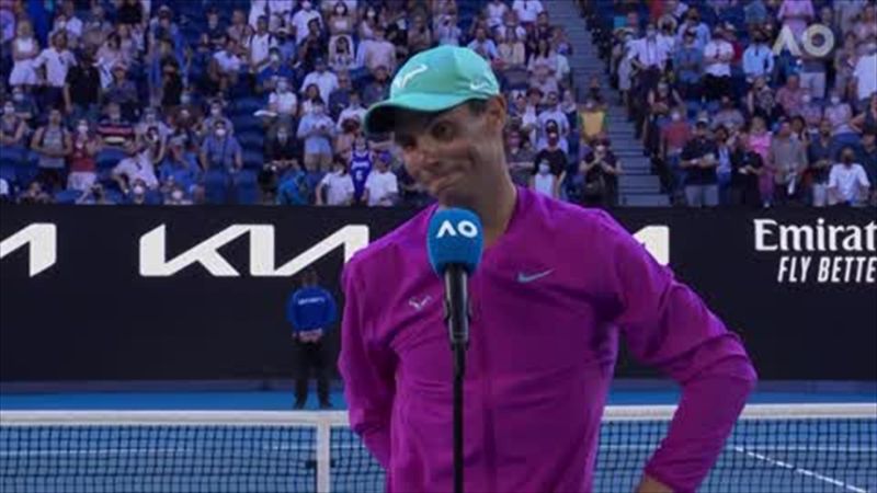 'I am not 21 anymore' - Nadal after reaching his 7th Aus Open semis