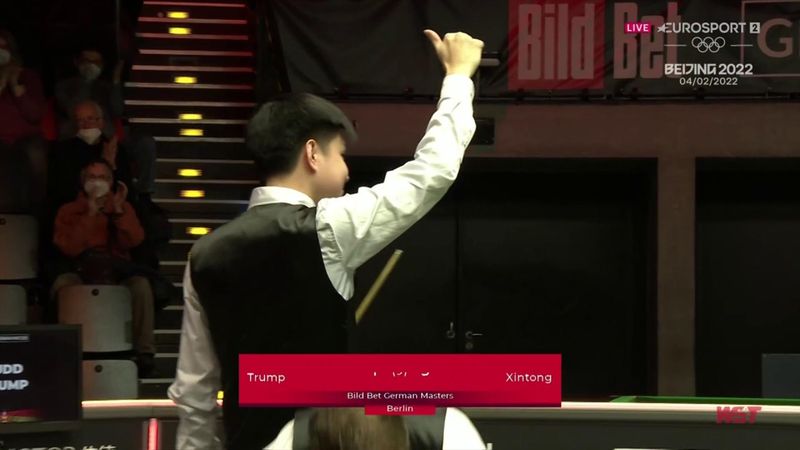 'Simply irresistible!' - Zhao finishes off big win over Trump