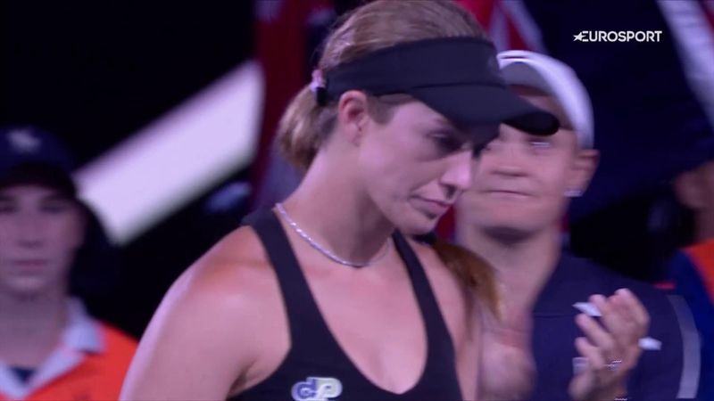 Discursul emoționant al finalistei Danielle Collins după meciul pierdut cu Ashleigh Barty