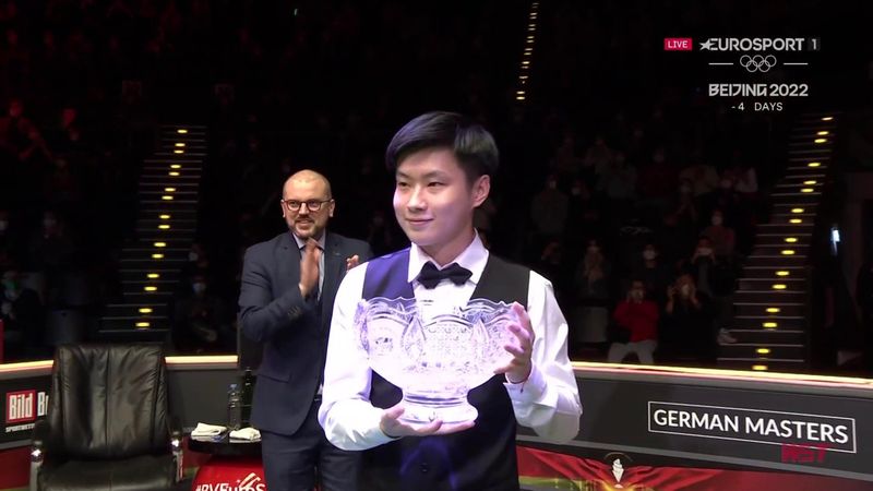 Zhao Xintong se lleva el German Masters tras barrer a Bingtao Yan en la final