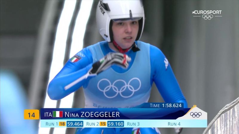 Il ruggito di Nina Zoeggeler: seconda run sontuosa