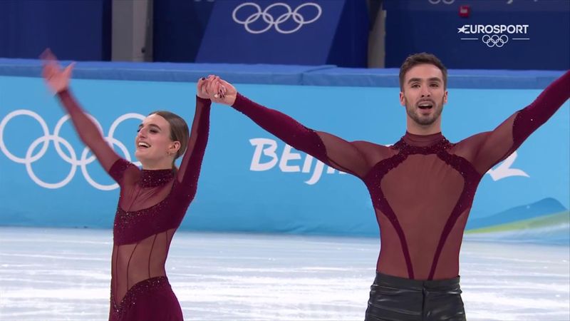'Unreal' - French duo Papadakis and Cizeron set new world record with ice dance at Beijing