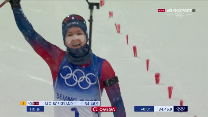 Marte Olsbu Roeiseland, senzația Jocurilor Olimpice de iarnă Beijing 2022. A câștigat deja 4 medalii