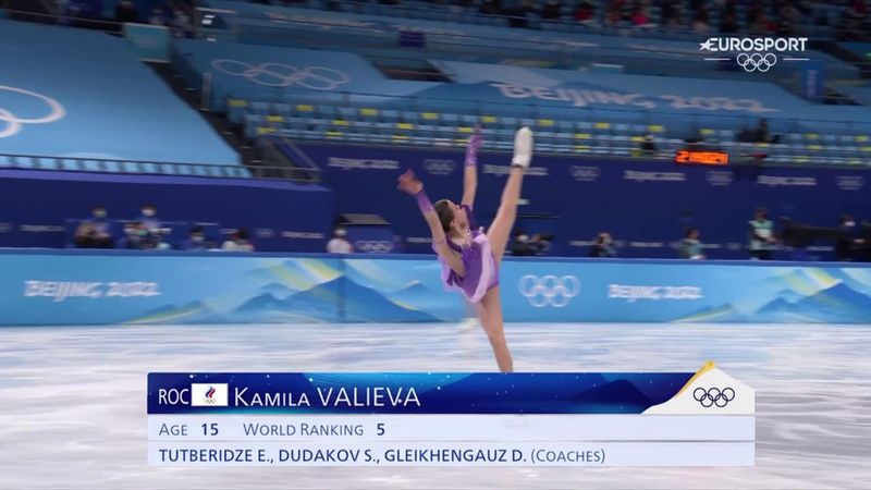 'She's done things that others can only dream about' - Valieva prepares for routine