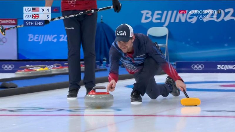'Wow! He is giving it away' - USA deliberately throw stone into barrier against GB
