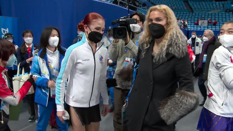 Beijing 2022 | Russische kunstschaatsster na zilver - "Ik schaats nooit meer, ik haat het"
