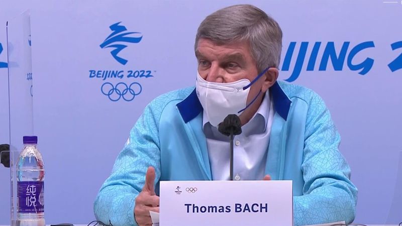 Bach kritisiert Valievas Trainerin: "Mir ist es kalt den Rücken heruntergelaufen"
