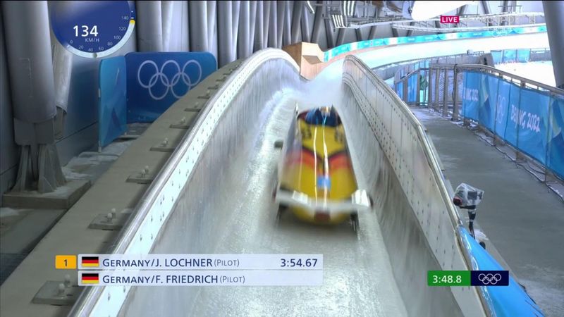 ‘The greatest bobsleigher of all time!’ – Friedrich does the double-double again