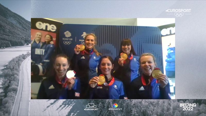 'It is an incredible feeling' - Team GB's curling gold medallists