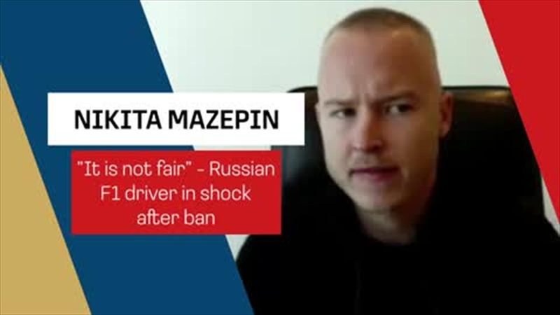 Mazepin "I do not feel this is fair. Russian F1 driver reacts to ban by Haas
