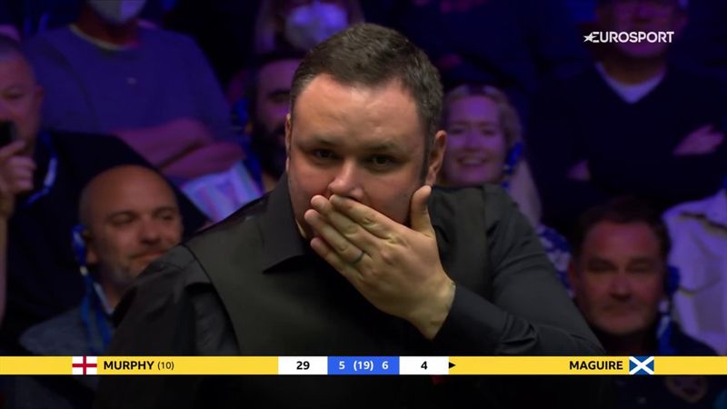 Spectacular fluke from Maguire in tense twelfth frame against Murphy