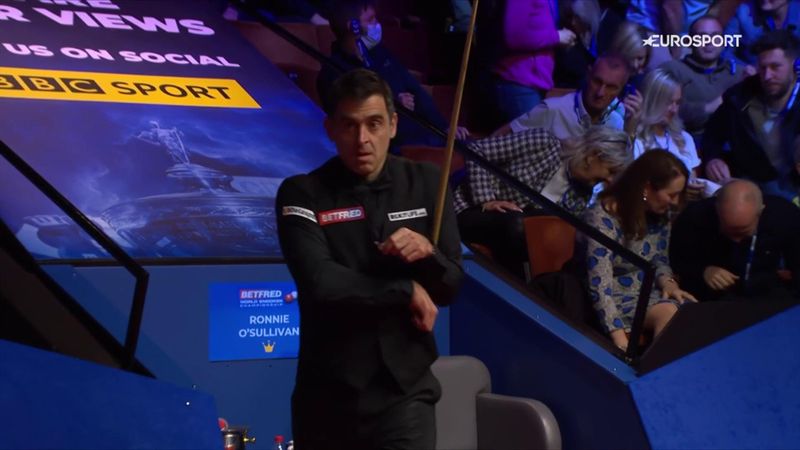 'I've never seen him with this intensity' - O'Sullivan hits 10th Crucible century of 2022