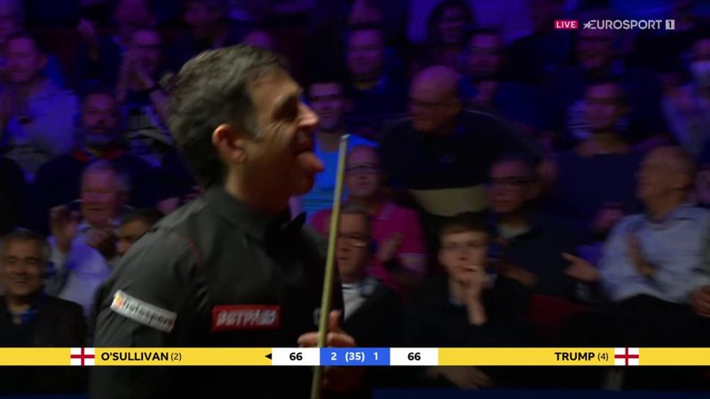 'Cocked hat double!' - O'Sullivan hits remarkable shot to win frame