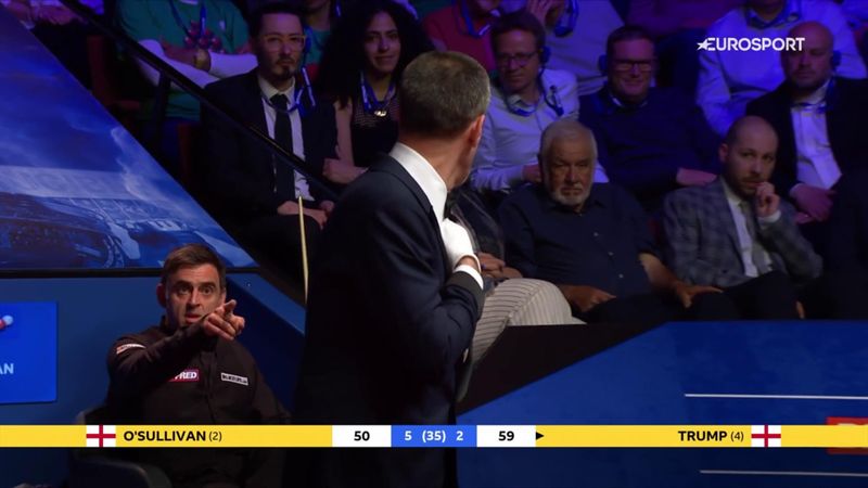 ‘Don’t start’ – O’Sullivan in big row with referee