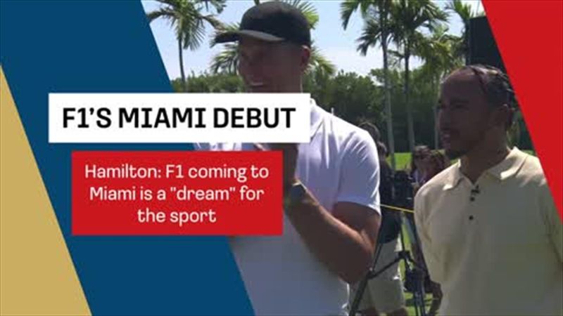Hamilton: F1 coming to Miami is a 'dream' for the sport