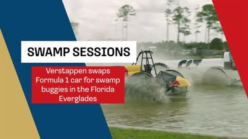 Verstappen swaps Formula 1 car for swamp buggies in the Florida Everglades