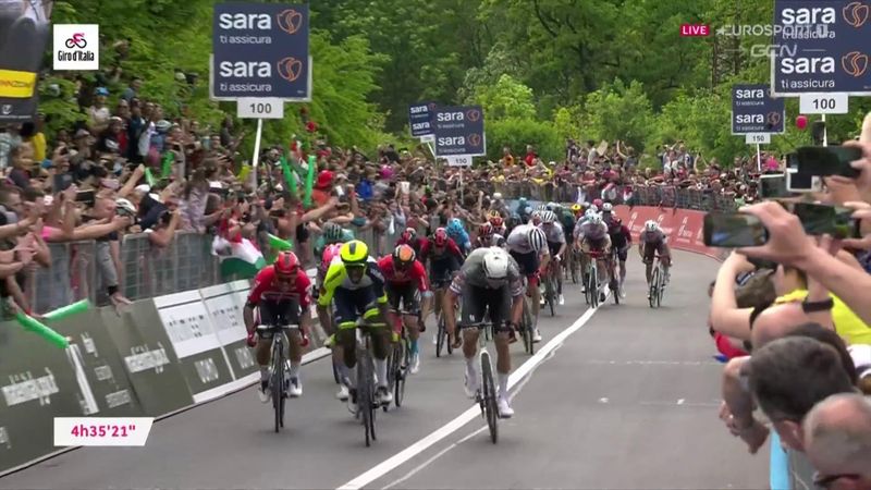 'Glorious chaos!' - Van der Poel grabs stunning victory on Stage 1 of Giro