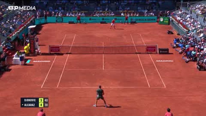 Highlights: Alcaraz defeats Djokovic in epic Madrid Open semi-final