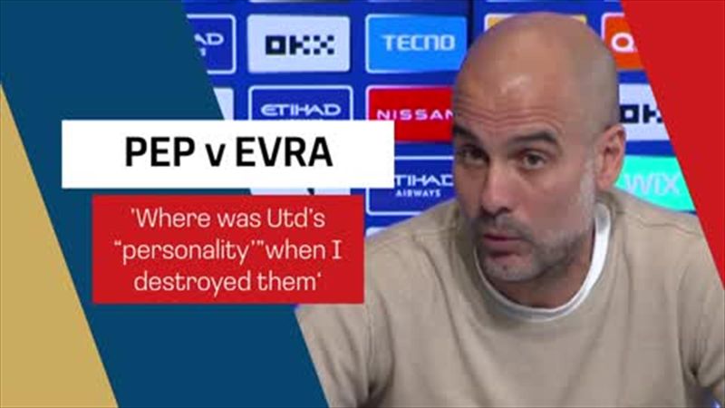'I didn't see this kind of personality when we destroyed them' - Guardiola hits back