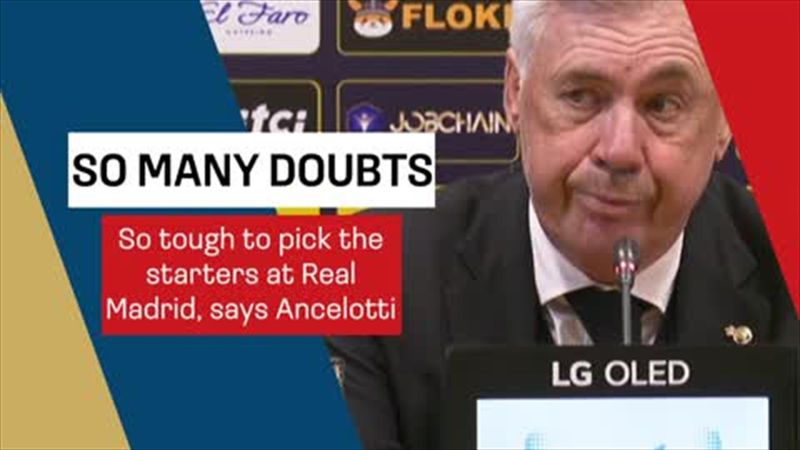 'Only 11 players can play at Real Madrid' - Ancelotti laments selection issues