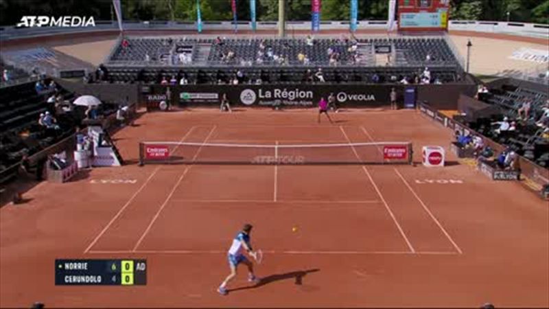 Norrie books place in Lyon Open quarters with straight sets win over Cerundolo