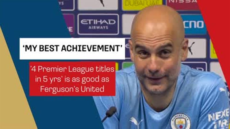 'My best achievement' - Guardiola after winning four titles in five years