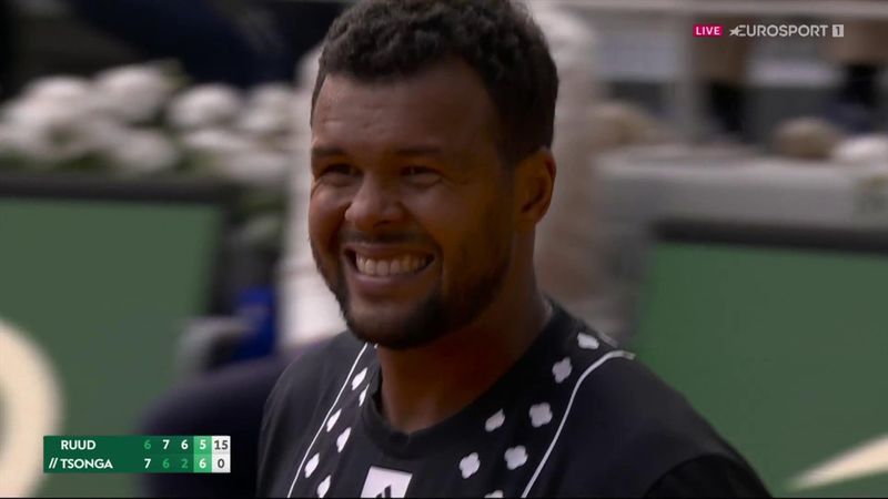 Agonising moment tearful Tsonga suffers injury in farewell match at French Open