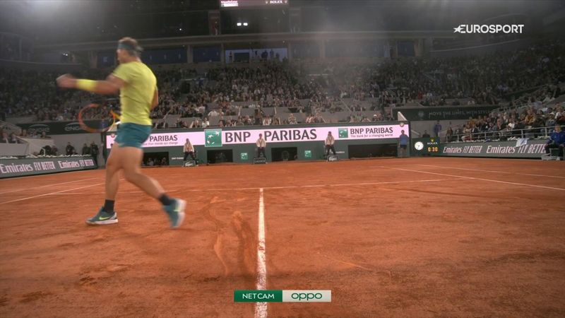 'How did he make that?' - Nadal wins stunning point against Moutet