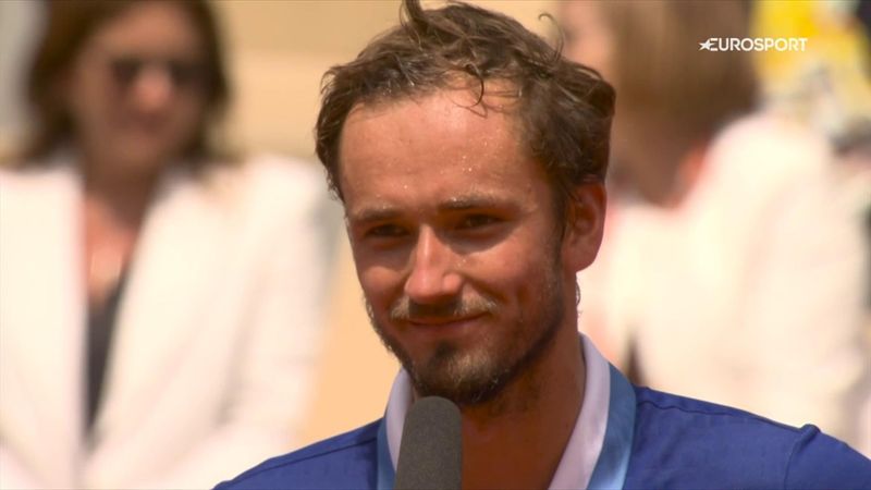 'He's got the talent to do something big on clay' - McEnroe on Medvedev