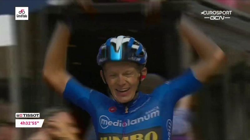 Giro d'Italia | Bouwman slaat dubbelslag met ritzege en bergtrui