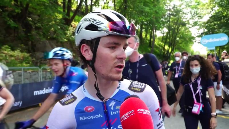 Giro d'Italia | Schmid niet blij met sprint Bouwman: "Hij weet dat hij langzamer is"