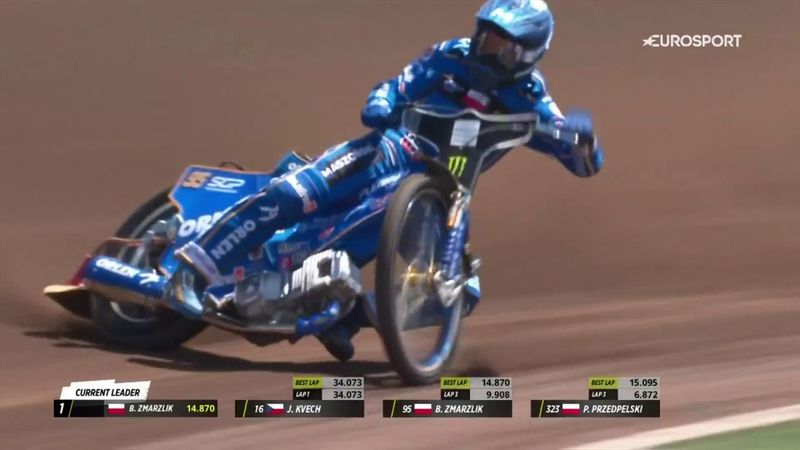 'The man to catch once again' - Zmarzlik clocks up quickest qualifying lap for Prague SGP