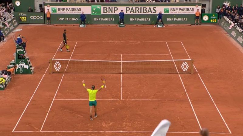 Befreiung nach fünf Sätzen: Nadal beendet Match gegen Auger-Aliassime spektakulär