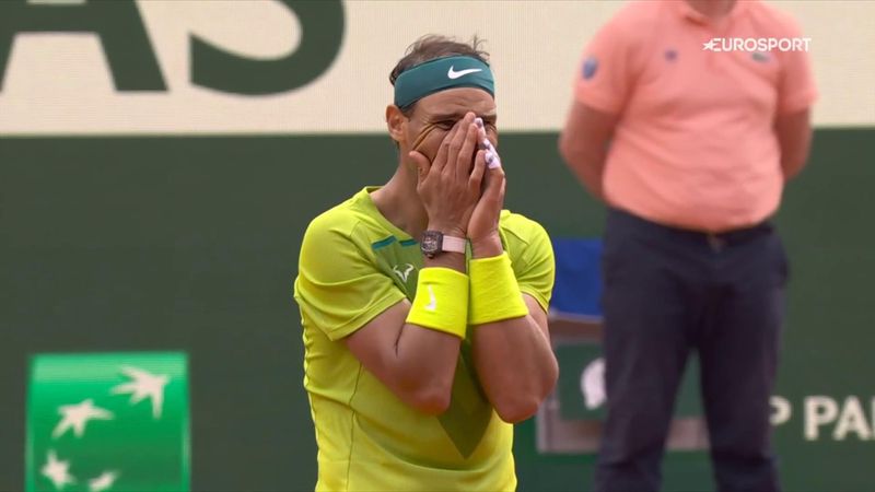 Nadal tok til tårene etter triumfen mot Ruud