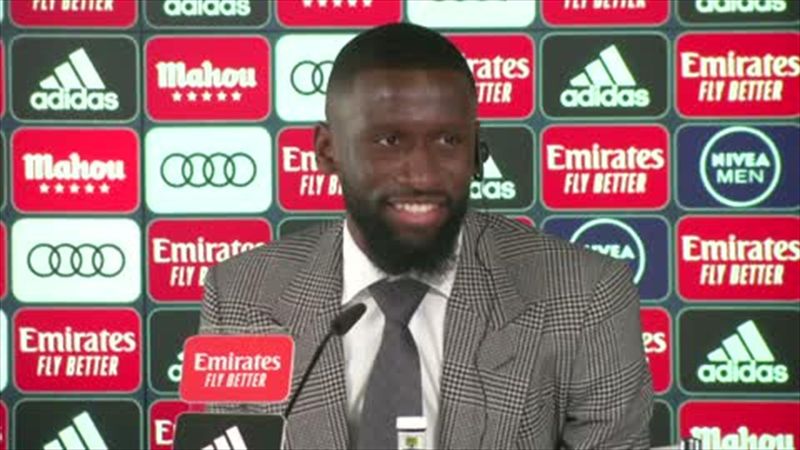 Rudiger promises to bring his 'fighting spirit and leadership' to Real Madrid after Chelsea move