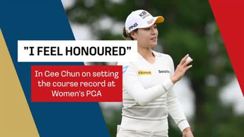 'I feel very honoured' - Chun on setting course record at Women's PGA at Congressional