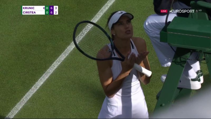 Sorana Cîrstea, deranjată de un spectator, la Wimbledon! Românca s-a plâns la arbitru