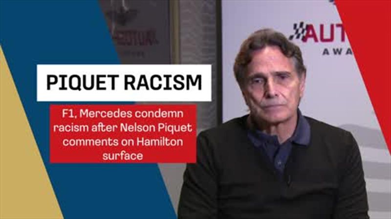 F1, Mercedes condemn racism after Nelson Piquet comments on Hamilton surface