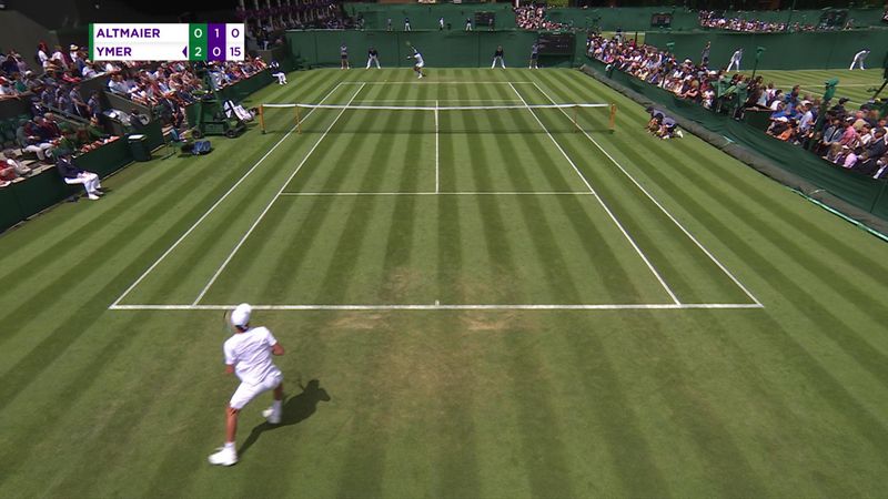 Wimbledon : Daniel Altmaier vs Mikael Ymer