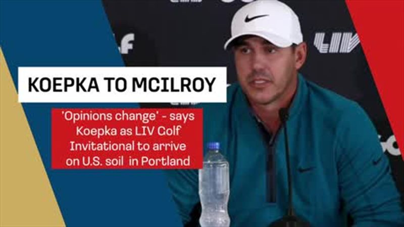 Koepka hits back at McIlroy for calling him 'duplicitous'