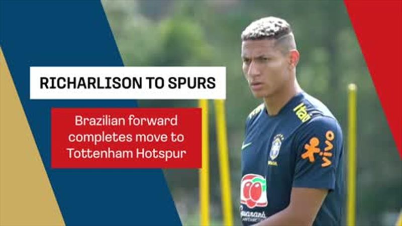 Tottenham complete signing of Richarlison from Everton