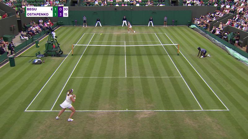 Rezumatul meciului Begu - Ostapenko, în turul 3 la Wimbledon. Românca, învinsă în 3 seturi