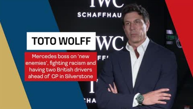 Mercedes boss Wolff says F1 has 'obligation and responsibility' to stand against racism