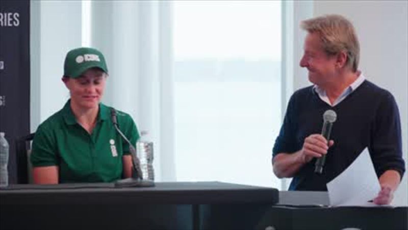 Barty ready for 'challenge' of 'exciting initiative' as sports stars gear up for golf