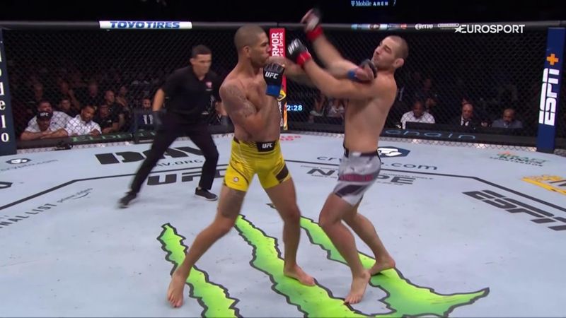 UFC 276 | Alex Pereira stelt in zijn derde UFC partij zijn titelgevecht veilig