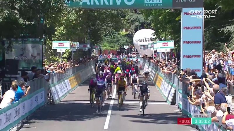 A világbajnok Balsamo nyerte a Giro 5. szakaszát