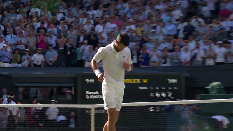 A pont, amivel Novak Djokovic megszerezte 21. Grand Slam-trófeáját - videó
